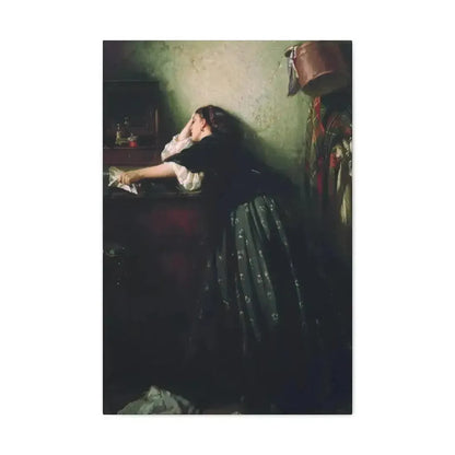 Konstantin Makovsky (1839-1915) The Widow - Canvas Wall Art - The Sticker Space