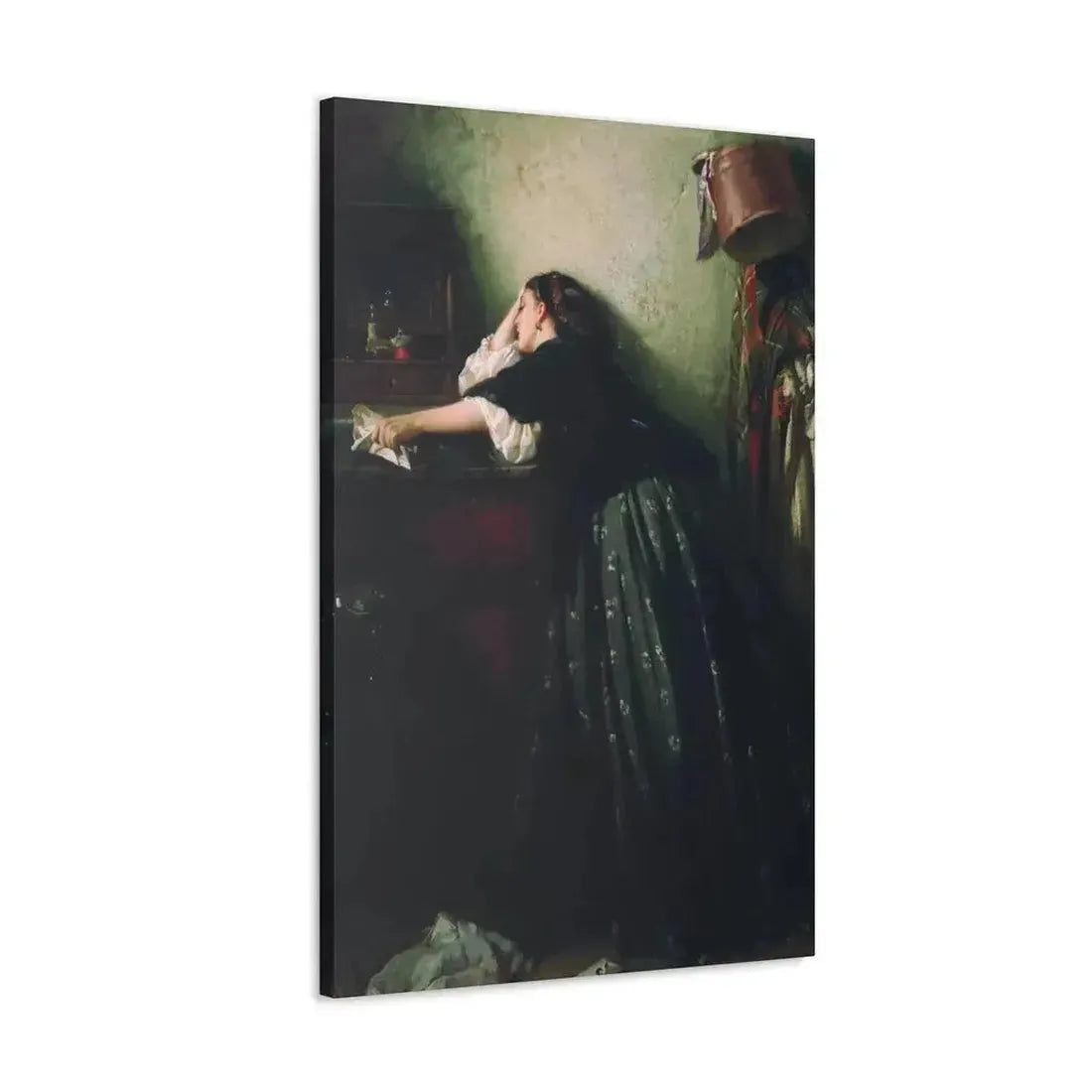 Konstantin Makovsky (1839-1915) The Widow - Canvas Wall Art - The Sticker Space