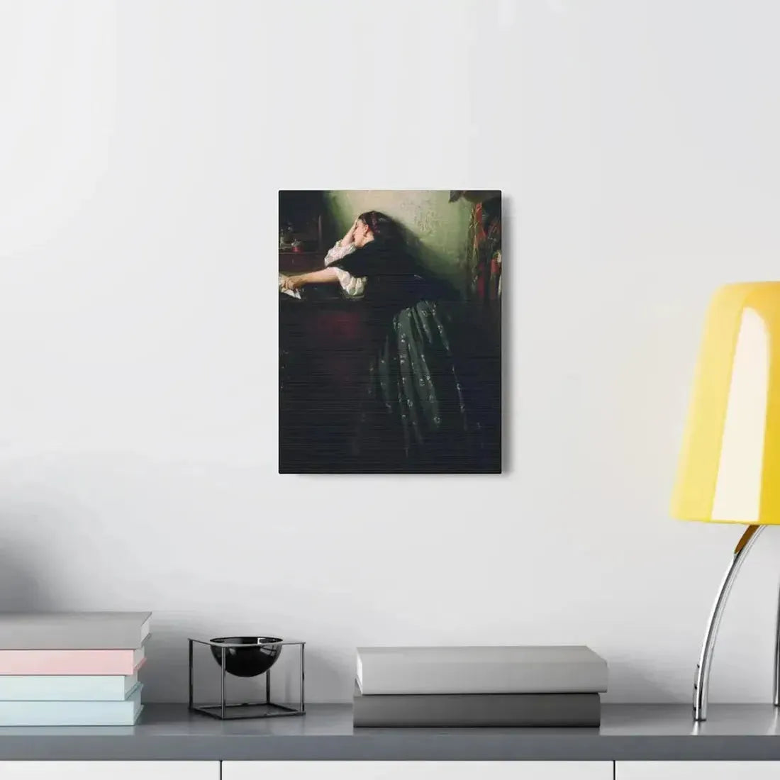 Konstantin Makovsky (1839-1915) The Widow - Canvas Wall Art - The Sticker Space