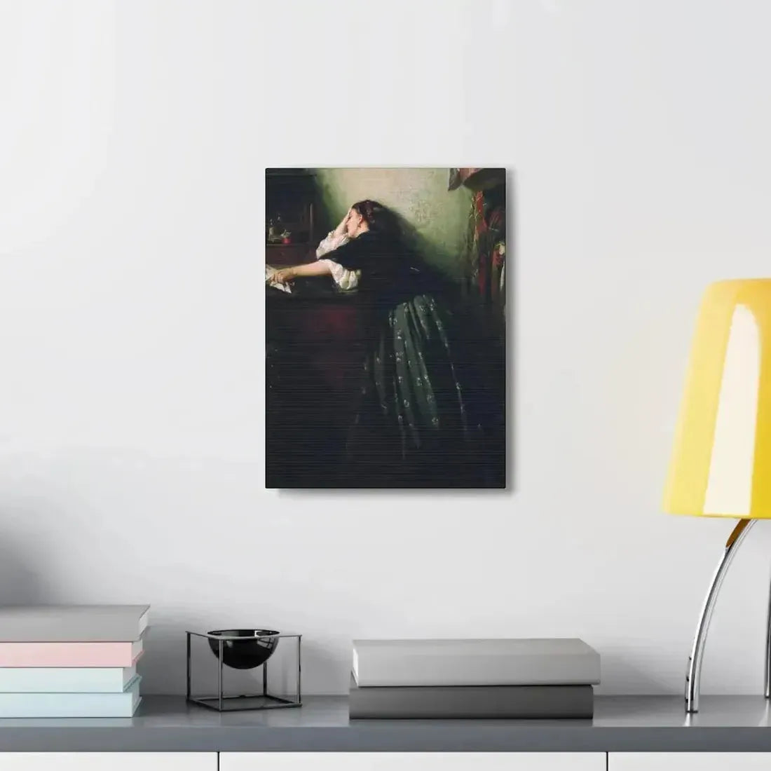 Konstantin Makovsky (1839-1915) The Widow - Canvas Wall Art - The Sticker Space