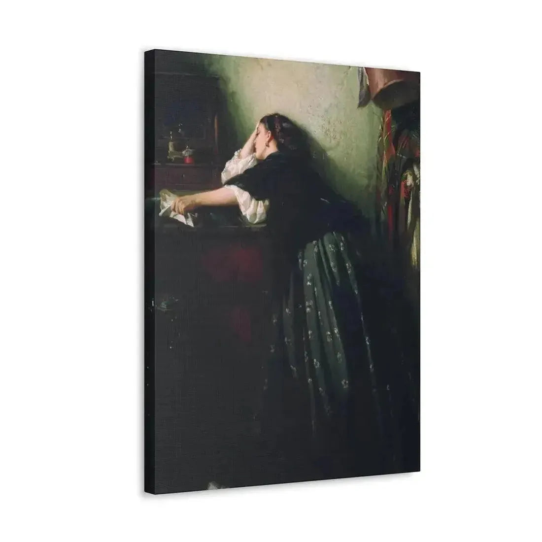 Konstantin Makovsky (1839-1915) The Widow - Canvas Wall Art - The Sticker Space