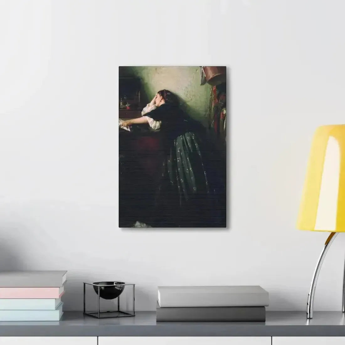 Konstantin Makovsky (1839-1915) The Widow - Canvas Wall Art - The Sticker Space