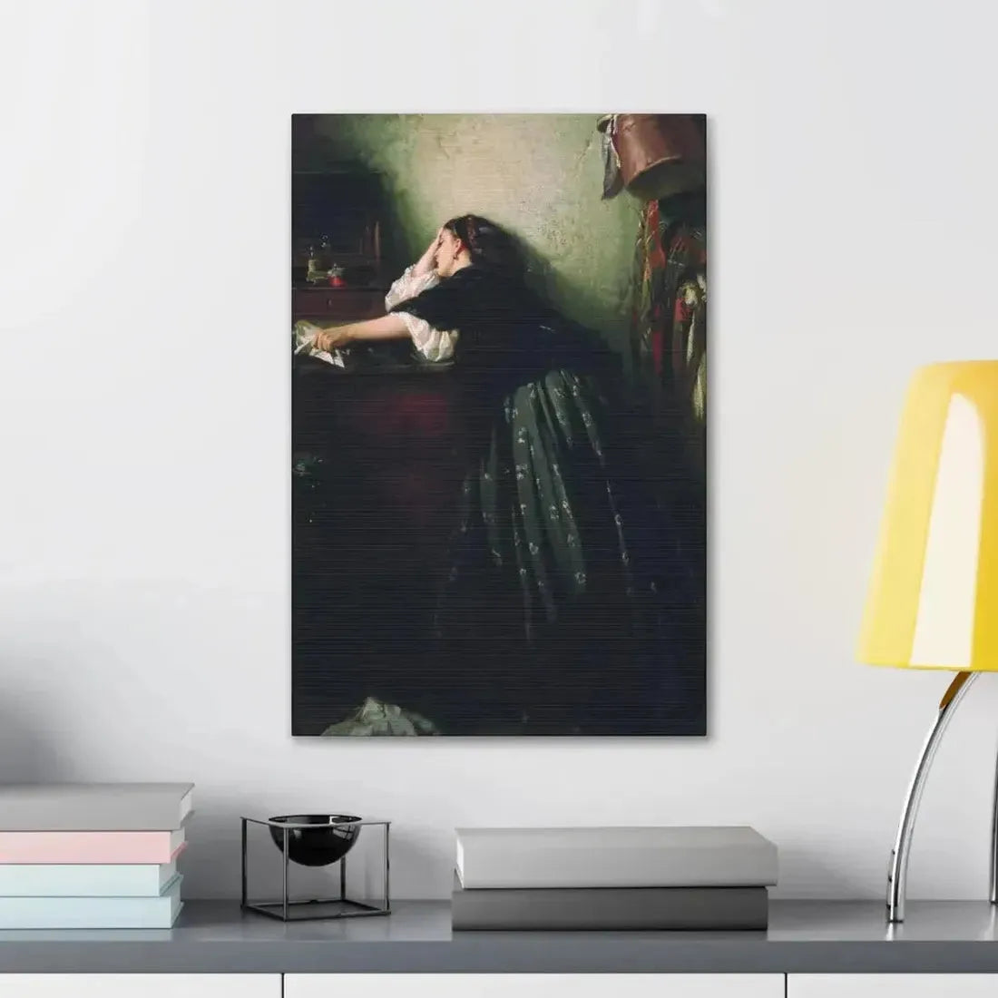 Konstantin Makovsky (1839-1915) The Widow - Canvas Wall Art - The Sticker Space