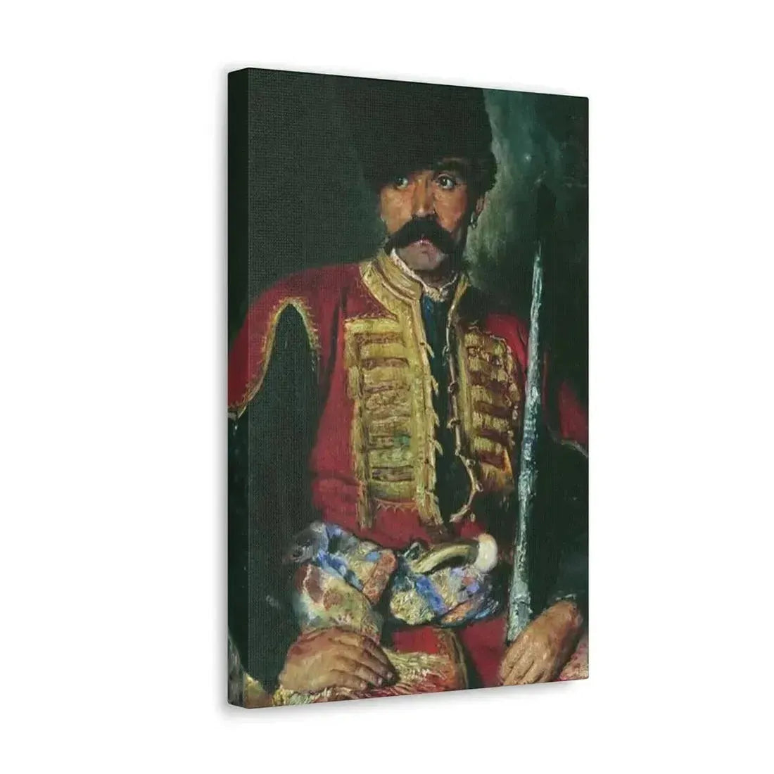 Konstantin Makovsky (1839-1915) Zaporizhzhya Cossack - 1884 - Canvas Wall Art - The Sticker Space
