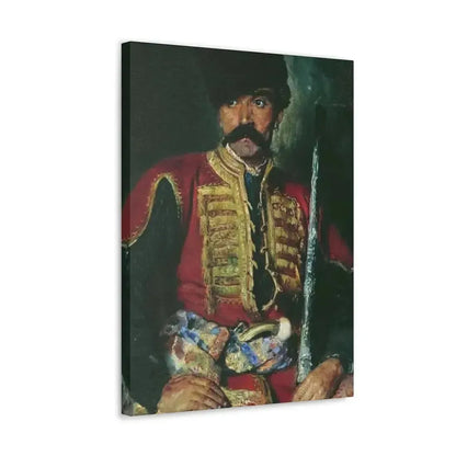 Konstantin Makovsky (1839-1915) Zaporizhzhya Cossack - 1884 - Canvas Wall Art - The Sticker Space