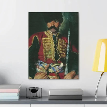 Konstantin Makovsky (1839-1915) Zaporizhzhya Cossack - 1884 - Canvas Wall Art - The Sticker Space