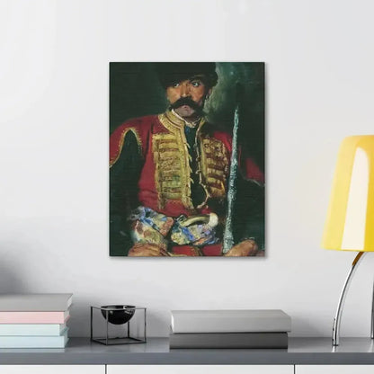 Konstantin Makovsky (1839-1915) Zaporizhzhya Cossack - 1884 - Canvas Wall Art - The Sticker Space