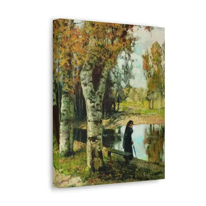 Konstantin Yakovlevich Kryzhitsky (1858-1911) Autumn - Canvas Wall Art - The Sticker Space