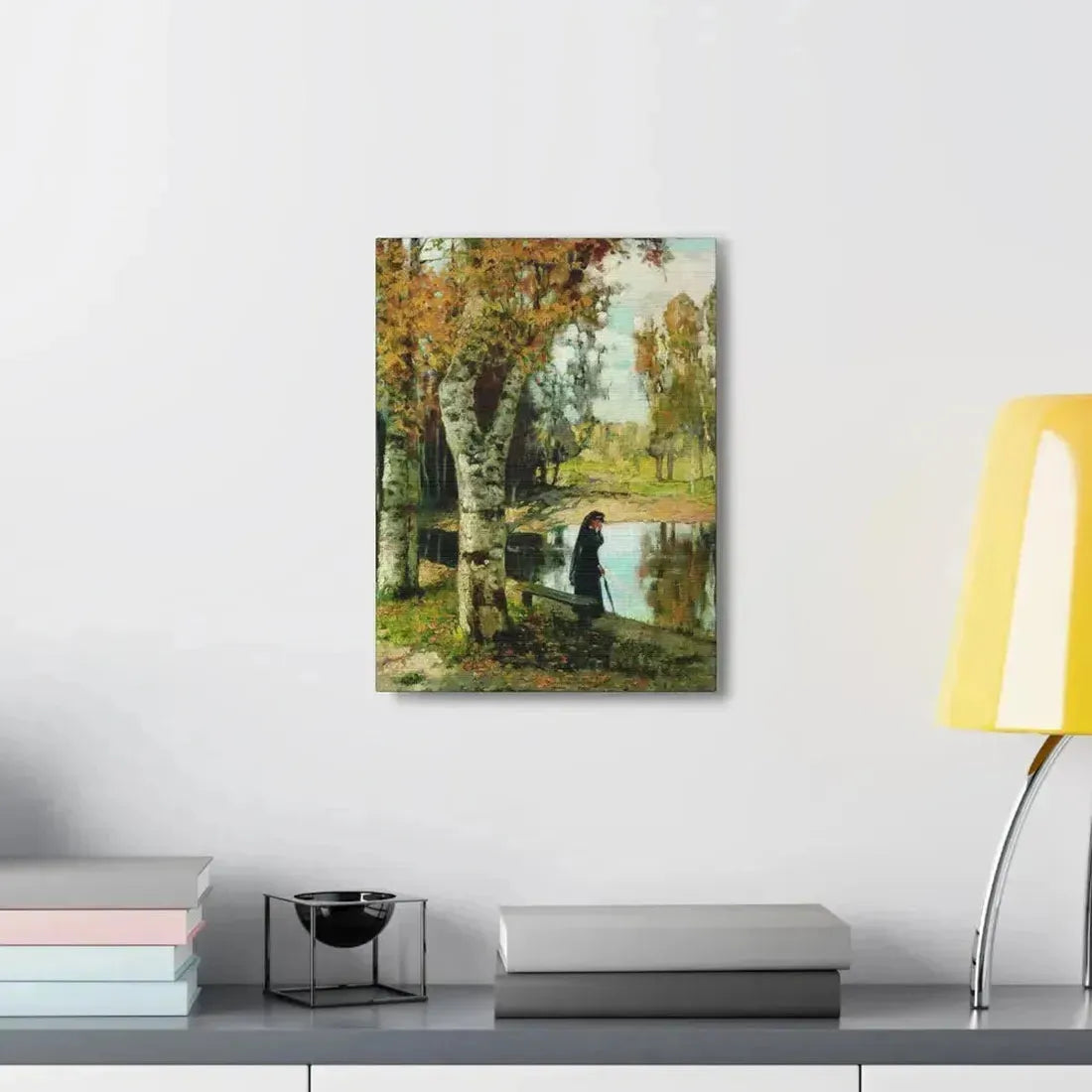 Konstantin Yakovlevich Kryzhitsky (1858-1911) Autumn - Canvas Wall Art - The Sticker Space