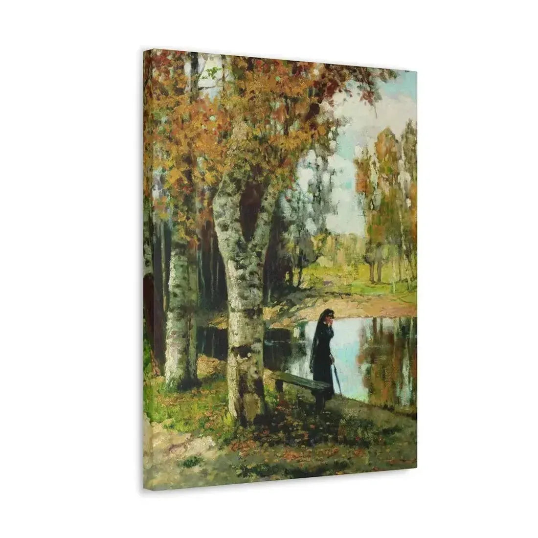 Konstantin Yakovlevich Kryzhitsky (1858-1911) Autumn - Canvas Wall Art - The Sticker Space
