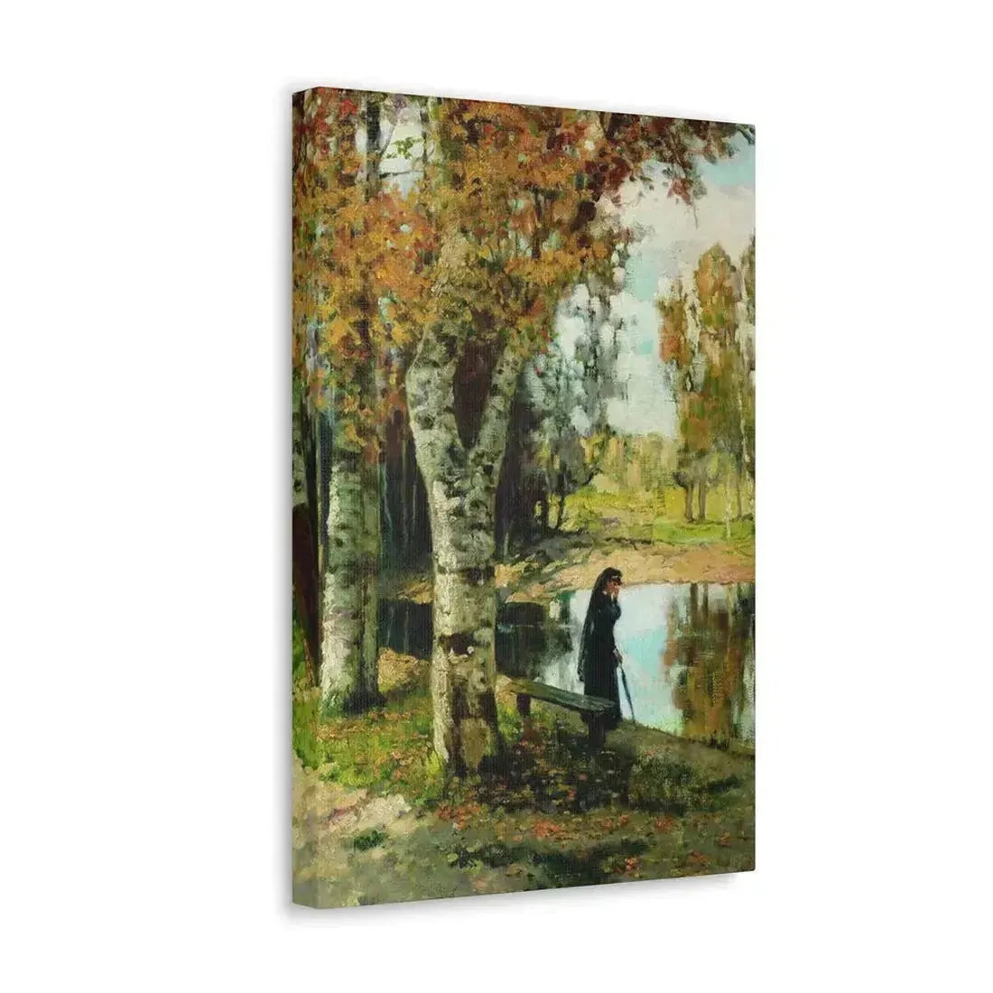 Konstantin Yakovlevich Kryzhitsky (1858-1911) Autumn - Canvas Wall Art - The Sticker Space
