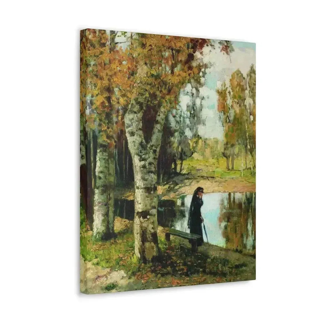 Konstantin Yakovlevich Kryzhitsky (1858-1911) Autumn - Canvas Wall Art - The Sticker Space