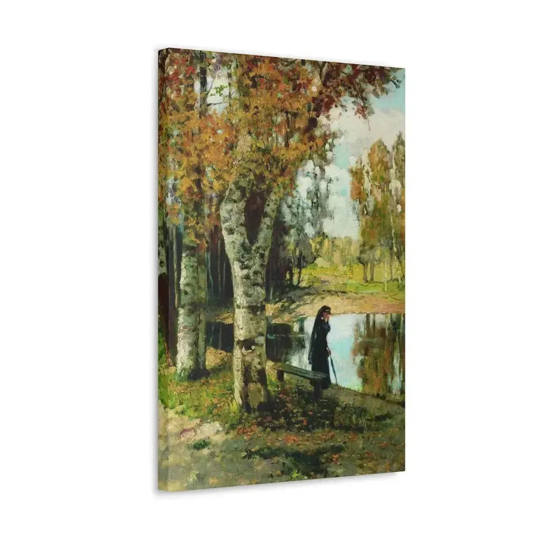 Konstantin Yakovlevich Kryzhitsky (1858-1911) Autumn - Canvas Wall Art - The Sticker Space