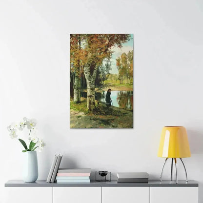 Konstantin Yakovlevich Kryzhitsky (1858-1911) Autumn - Canvas Wall Art - The Sticker Space