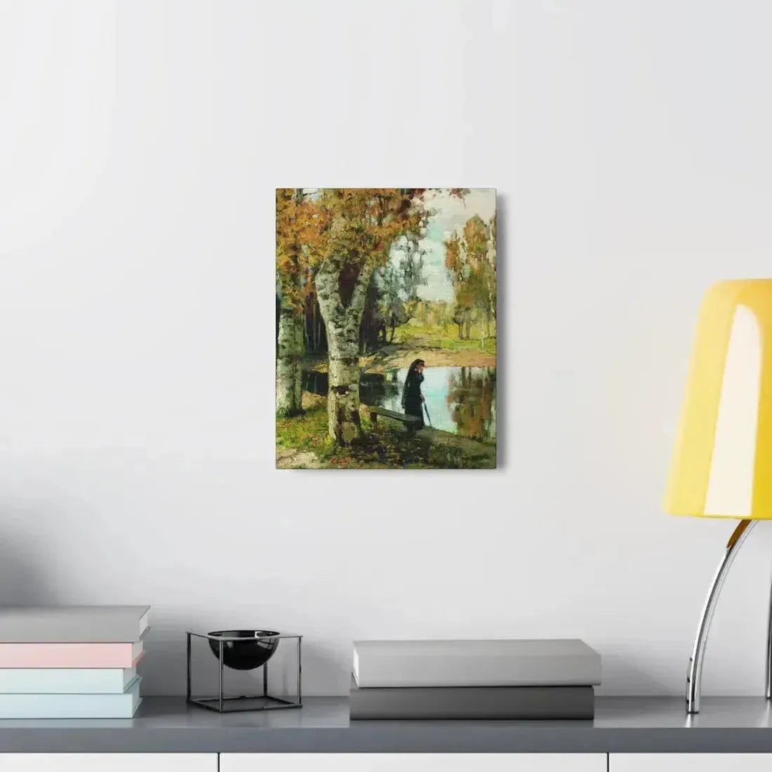 Konstantin Yakovlevich Kryzhitsky (1858-1911) Autumn - Canvas Wall Art - The Sticker Space