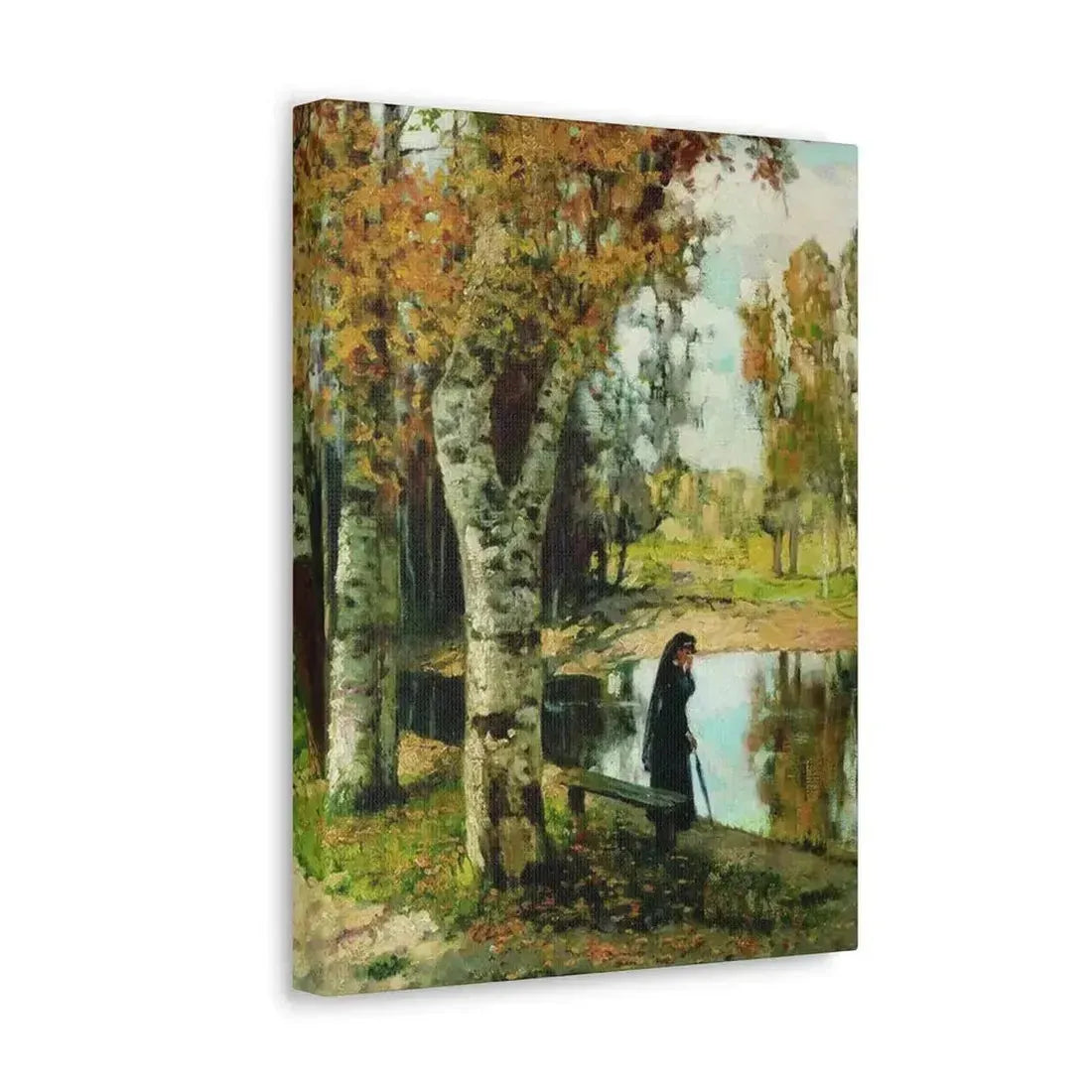 Konstantin Yakovlevich Kryzhitsky (1858-1911) Autumn - Canvas Wall Art - The Sticker Space