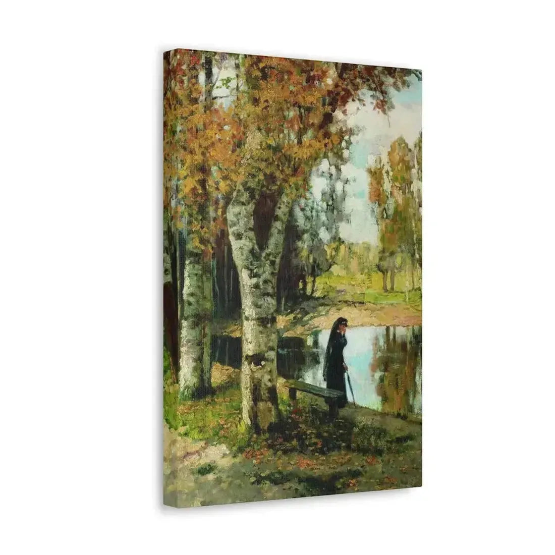 Konstantin Yakovlevich Kryzhitsky (1858-1911) Autumn - Canvas Wall Art - The Sticker Space
