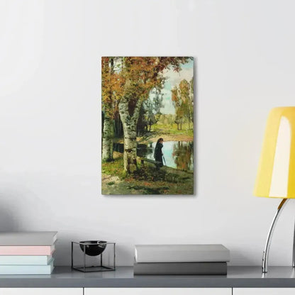 Konstantin Yakovlevich Kryzhitsky (1858-1911) Autumn - Canvas Wall Art - The Sticker Space