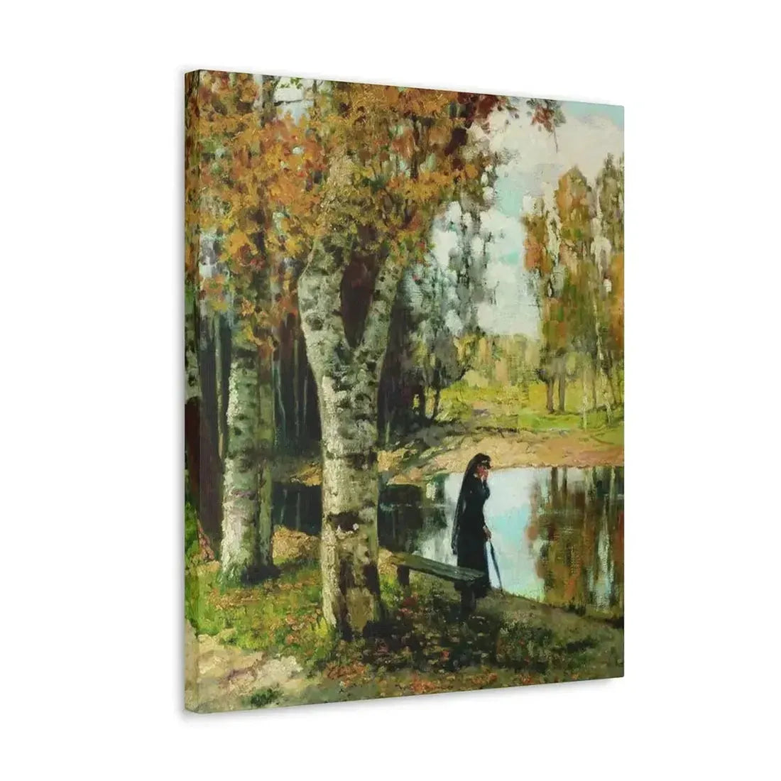 Konstantin Yakovlevich Kryzhitsky (1858-1911) Autumn - Canvas Wall Art - The Sticker Space