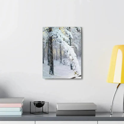 Konstantin Yakovlevich Kryzhitsky (1858-1911) Forest in Winter - Canvas Wall Art - The Sticker Space
