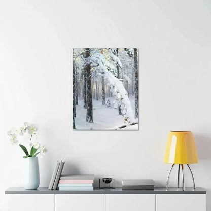 Konstantin Yakovlevich Kryzhitsky (1858-1911) Forest in Winter - Canvas Wall Art - The Sticker Space