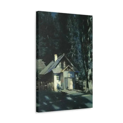 Konstantin Yakovlevich Kryzhitsky (1858-1911) Skeet on a Moonlit Night - Canvas Wall Art - The Sticker Space