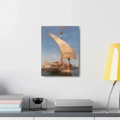 Konstantinos Volanakis (1837-1907) Argo - Canvas Wall Art - The Sticker Space