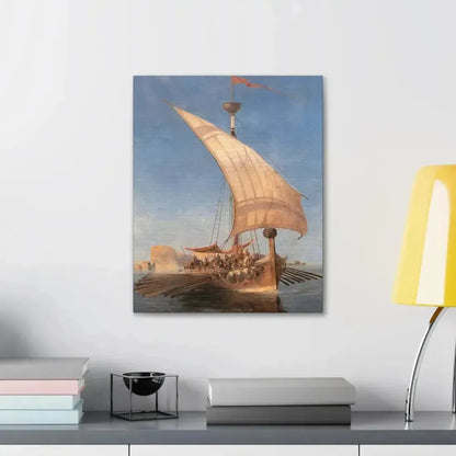 Konstantinos Volanakis (1837-1907) Argo - Canvas Wall Art - The Sticker Space