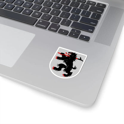Kontiolahti.vaakuna (Finland) (Coat of Arms) STICKER Vinyl Kiss-Cut Decal - The Sticker Space