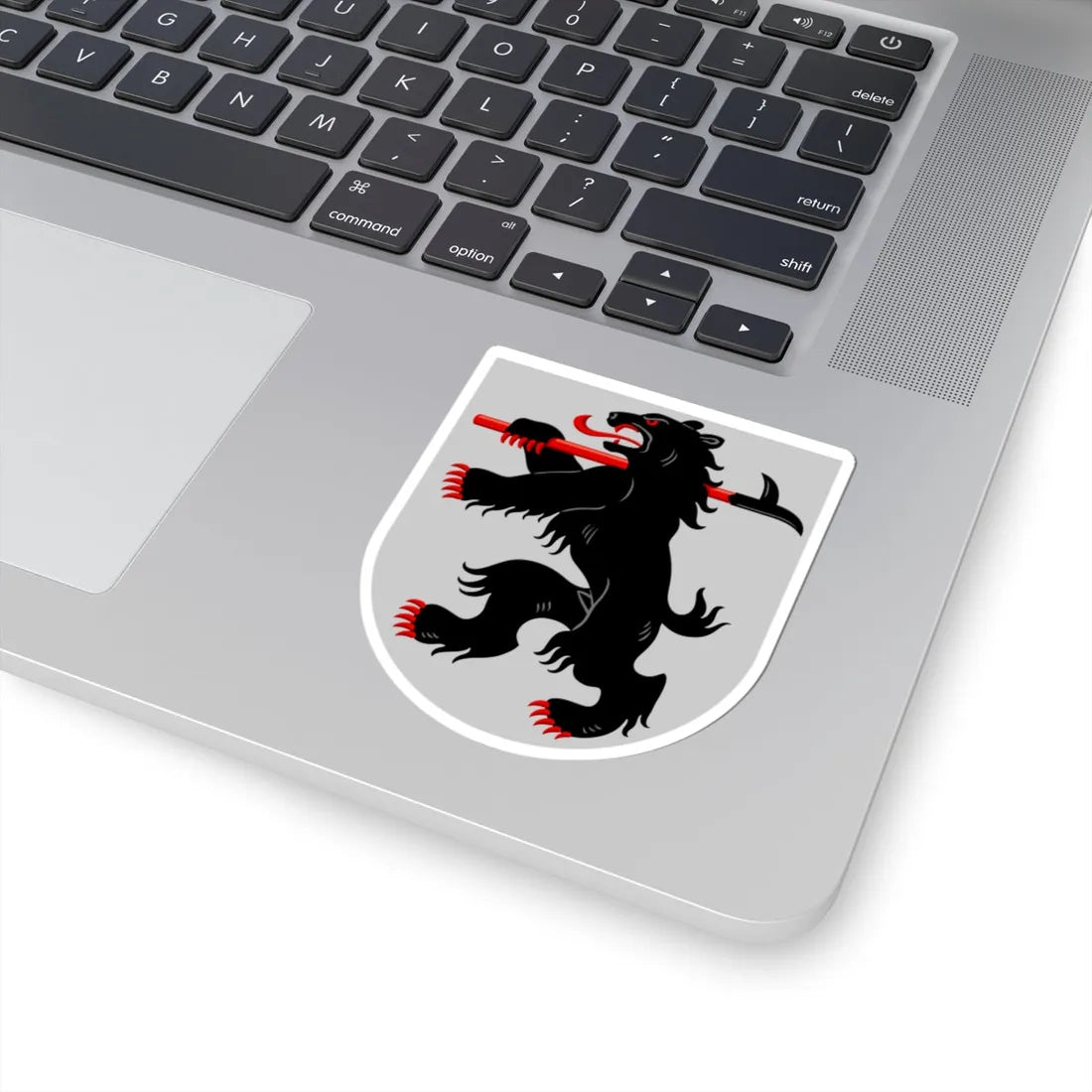Kontiolahti.vaakuna (Finland) (Coat of Arms) STICKER Vinyl Kiss-Cut Decal - The Sticker Space