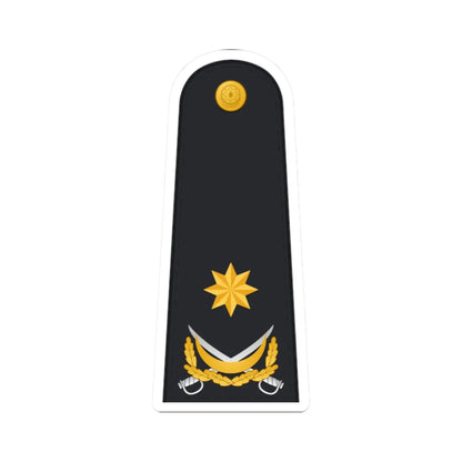Kontr admiral AzHDQ (Azerbaijan) (Military Rank) STICKER Vinyl Kiss-Cut Decal 2 Inch White - The Sticker Space