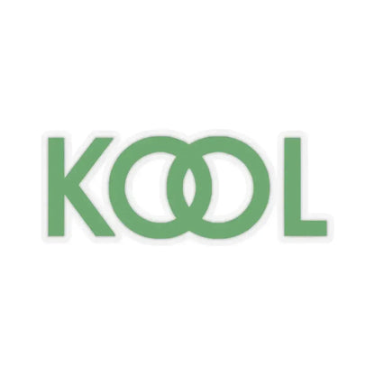 KOOL Cigarettes (Logo) STICKER Vinyl Kiss-Cut Decal 6 Inch Transparent - The Sticker Space