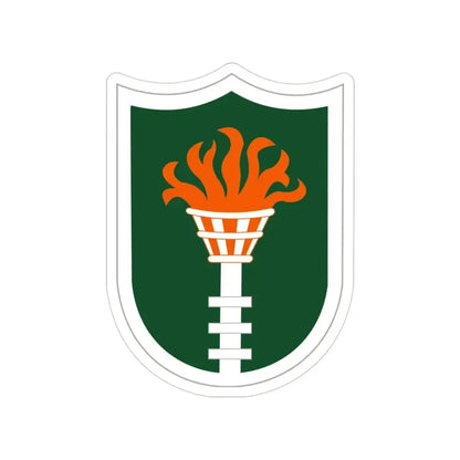Korean Communications Zone (U.S. Army) Transparent STICKER Die-Cut Vinyl Decal 3 Inch - The Sticker Space
