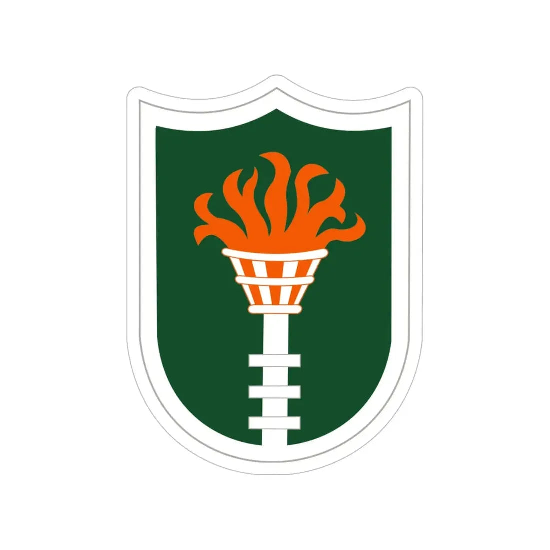 Korean Communications Zone (U.S. Army) Transparent STICKER Die-Cut Vinyl Decal - The Sticker Space