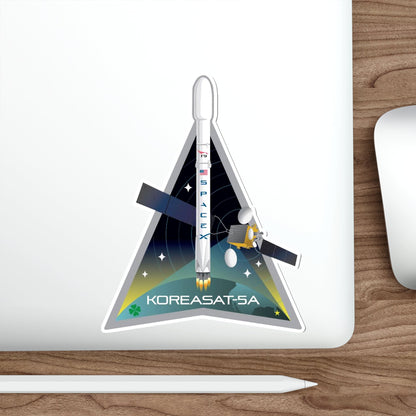 KoreaSat 5A (SpaceX) STICKER Vinyl Die-Cut Decal-The Sticker Space