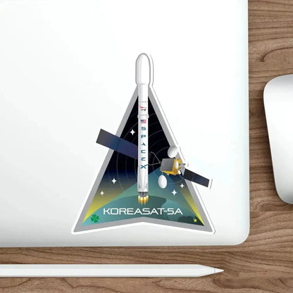 KoreaSat 5A (SpaceX) STICKER Vinyl Die-Cut Decal - The Sticker Space