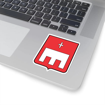 Korostyshiv coat of arms (Ukraine) (Coat of Arms) STICKER Vinyl Kiss-Cut Decal - The Sticker Space