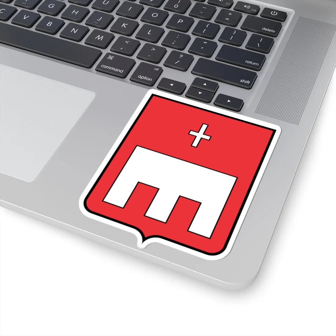 Korostyshiv coat of arms (Ukraine) (Coat of Arms) STICKER Vinyl Kiss-Cut Decal - The Sticker Space