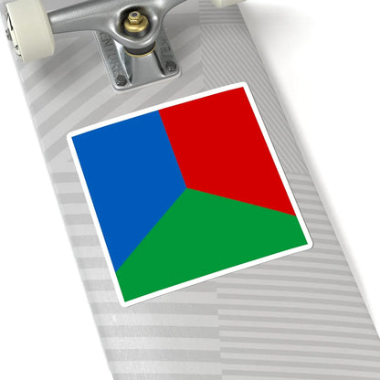Koroviia flag (Ukraine) STICKER Vinyl Kiss-Cut Decal - The Sticker Space
