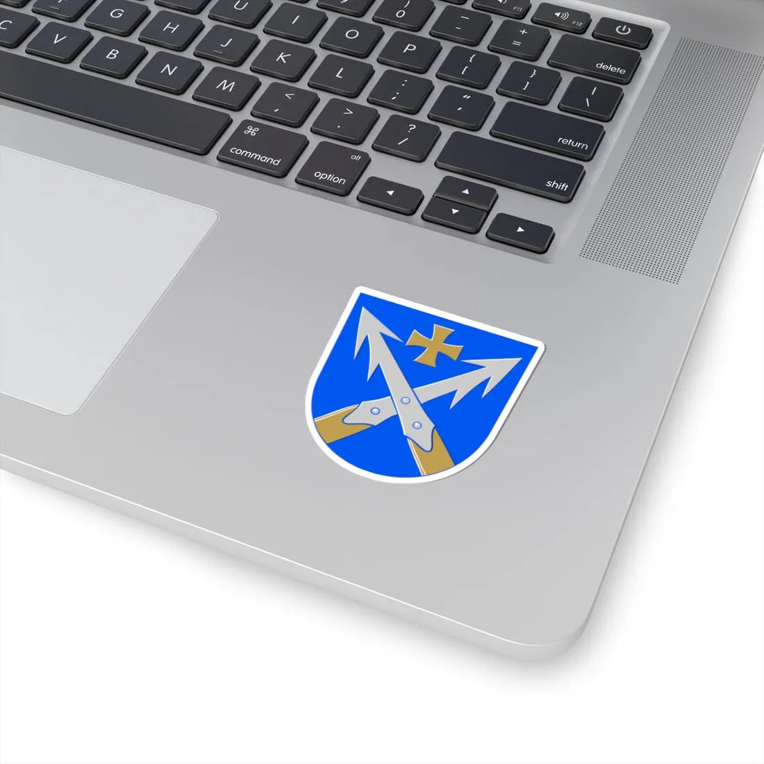 Korsnäs.vaakuna (Finland) (Coat of Arms) STICKER Vinyl Kiss-Cut Decal - The Sticker Space