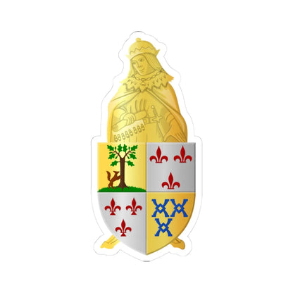 Kortenberg wapen (Belgium) (Coat of Arms) STICKER Vinyl Kiss-Cut Decal - The Sticker Space