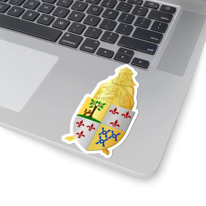 Kortenberg wapen (Belgium) (Coat of Arms) STICKER Vinyl Kiss-Cut Decal - The Sticker Space