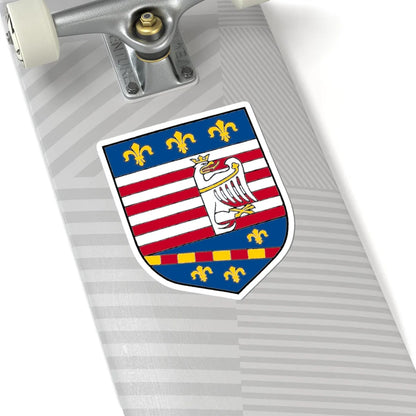 Kosice Coat of Arms (Slovakia) (Coat of Arms) STICKER Vinyl Kiss-Cut Decal - The Sticker Space