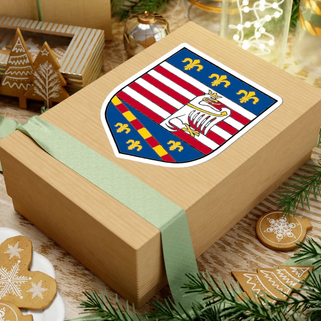 Kosice Coat of Arms (Slovakia) (Coat of Arms) STICKER Vinyl Kiss-Cut Decal - The Sticker Space