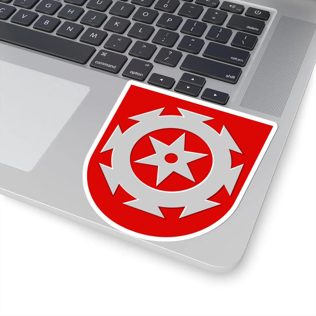 Koski.Tl.vaakuna (Finland) (Coat of Arms) STICKER Vinyl Kiss-Cut Decal - The Sticker Space