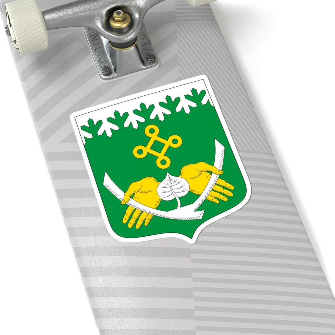 Kostomuksha Coat of Arms (Russia) (Coat of Arms) STICKER Vinyl Kiss-Cut Decal - The Sticker Space