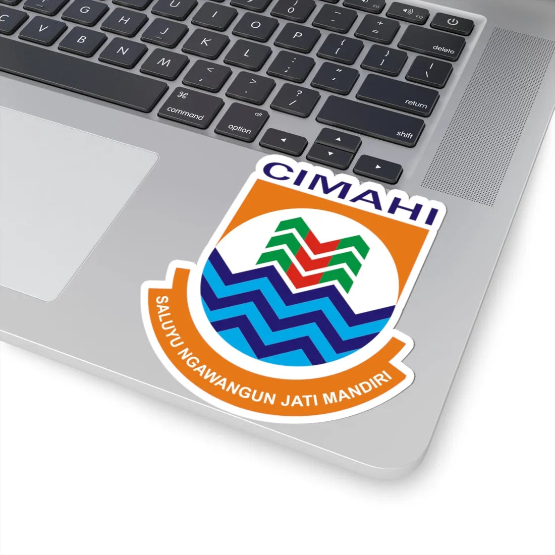 Kota Cimahi (Indonesia) (Coat of Arms) STICKER Vinyl Kiss-Cut Decal - The Sticker Space