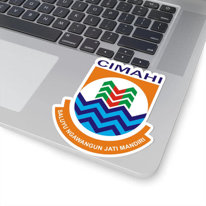 Kota Cimahi (Indonesia) (Coat of Arms) STICKER Vinyl Kiss-Cut Decal - The Sticker Space