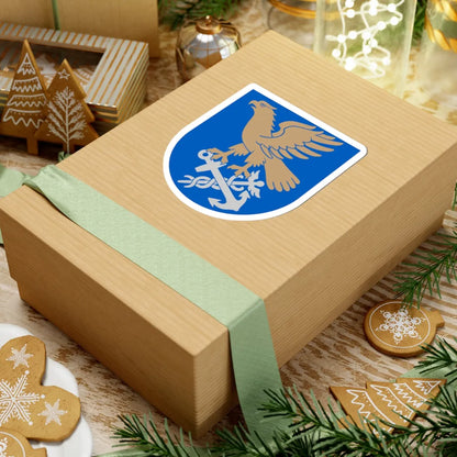 Kotka.vaakuna (Finland) (Coat of Arms) STICKER Vinyl Kiss-Cut Decal - The Sticker Space