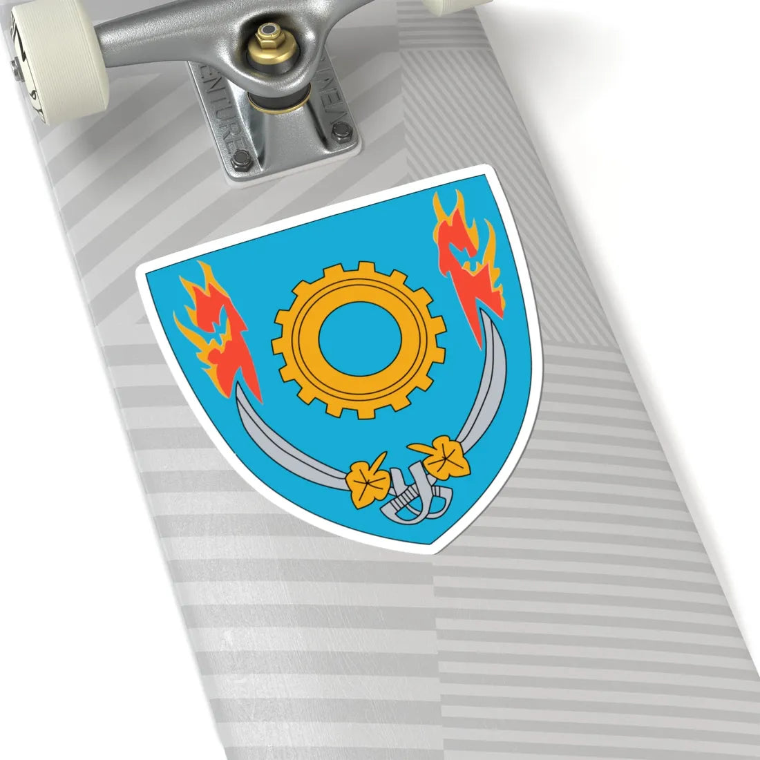 Kottingbrunn-COA (Austria) (Coat of Arms) STICKER Vinyl Kiss-Cut Decal - The Sticker Space